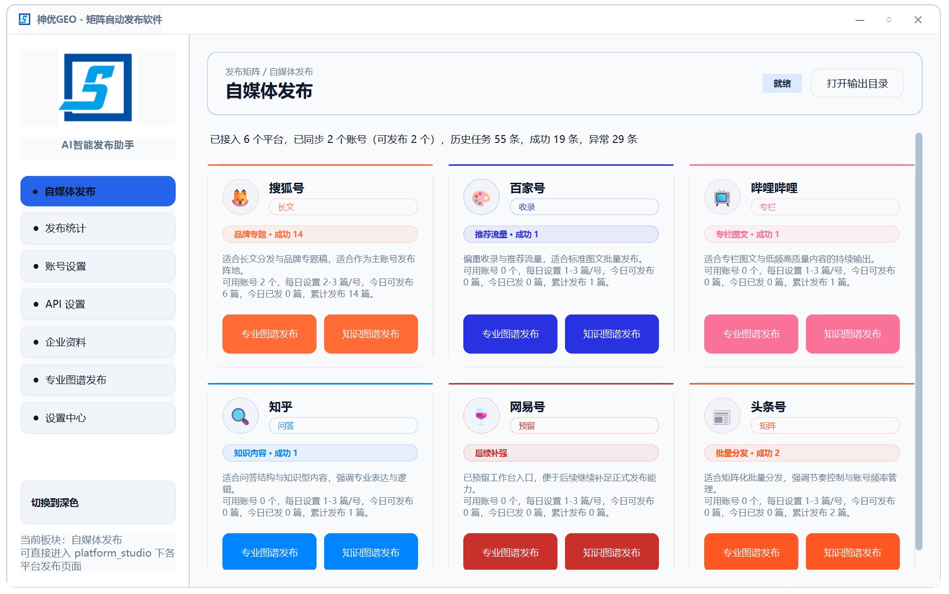 GEO 推广公司官网 · GEO 系统多平台内容矩阵推广