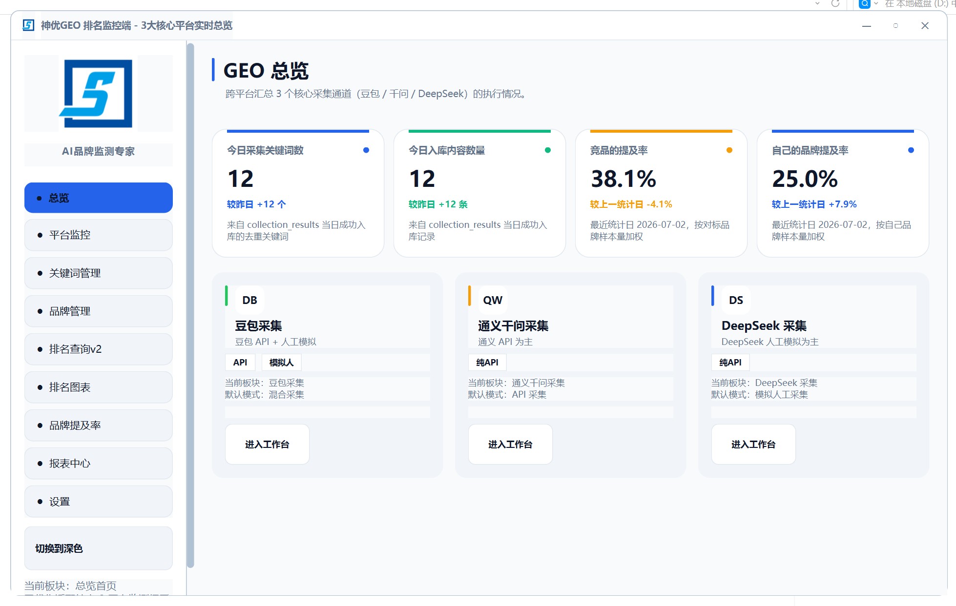 GEO 推广公司官网 · GEO 系统GEO推广公司AI获客平台